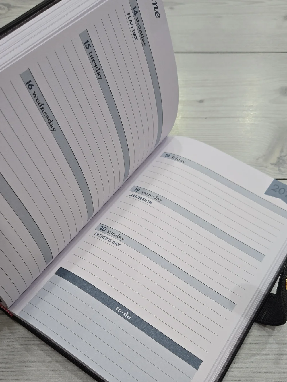 The Creative Expert 17-Month Black Planner with Gold Accent